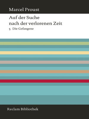 cover image of Auf der Suche nach der verlorenen Zeit. Band 5